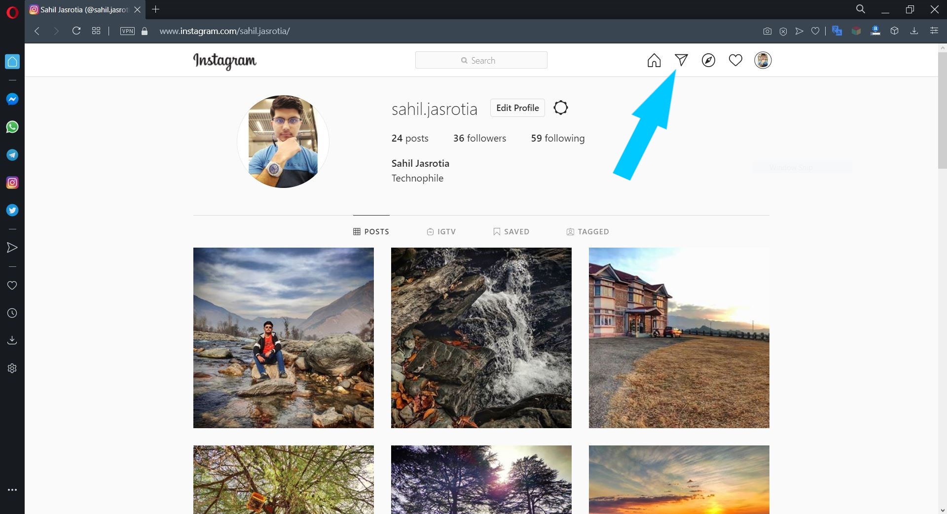 How to Open Instagram Messages on Laptop or Desktop PC