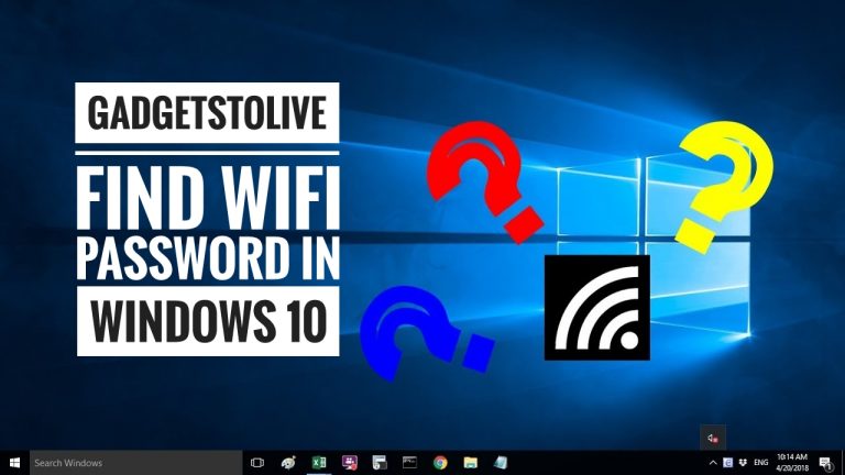 How to Find WiFi Password in Windows 10